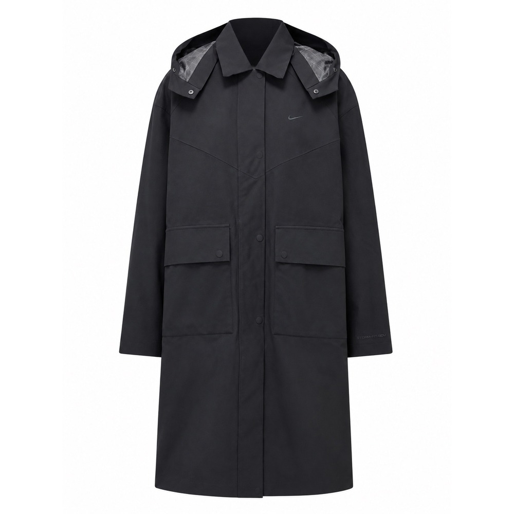 Nike Windrunner Storm-FIT ADV Women Sz M Oversized Trench Coat $375 Waterproof